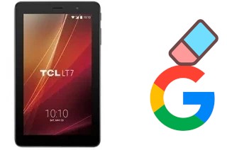 Come eliminare l'account Google su TCL LT7