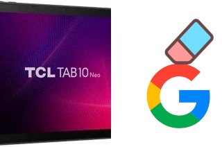 Come eliminare l'account Google su TCL Tab10 Neo