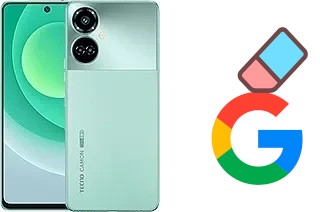 Come eliminare l'account Google su Tecno Camon 19 Pro 5G