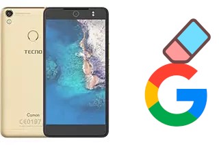 Come eliminare l'account Google su Tecno Camon CX Air