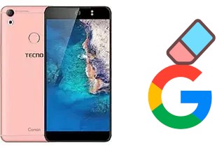 Come eliminare l'account Google su Tecno Camon CX