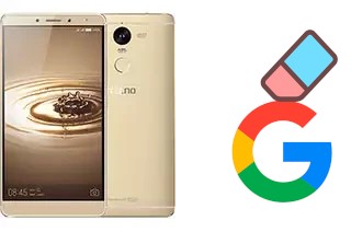 Come eliminare l'account Google su Tecno Phantom 6 Plus