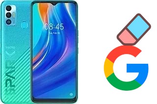 Come eliminare l'account Google su Tecno Camon 18i