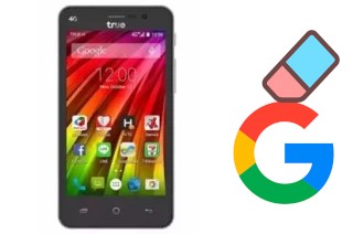 Come eliminare l'account Google su True Smart 4G Speedy 4-0 Plus