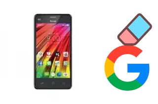 Come eliminare l'account Google su True Smart 4G Speedy 4 Inch