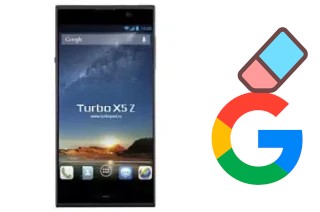 Come eliminare l'account Google su Turbo X5 Z