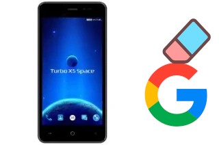 Come eliminare l'account Google su TurboPad Turbo X5 Space