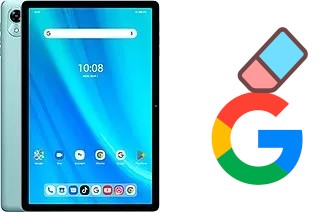 Come eliminare l'account Google su Umidigi G9 Tab