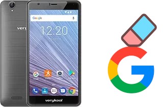 Come eliminare l'account Google su verykool s6005X Cyprus Pro