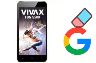 Come eliminare l'account Google su Vivax Fun S500