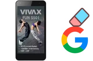 Come eliminare l'account Google su Vivax Fun S501