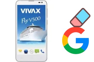 Come eliminare l'account Google su Vivax Smart Fly V500