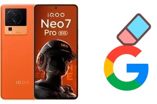 Come eliminare l'account Google su vivo iQOO Neo 7 Pro