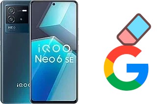 Come eliminare l'account Google su vivo iQOO Neo6 SE