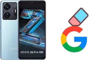 Come eliminare l'account Google su vivo iQOO Z6 Pro