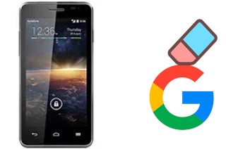 Come eliminare l'account Google su Vodafone Smart 4 turbo