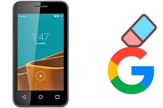 Come eliminare l'account Google su Vodafone Smart first 6