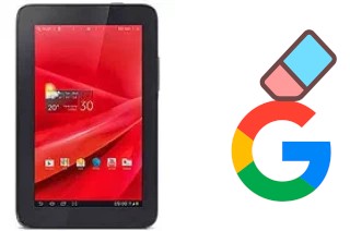 Come eliminare l'account Google su Vodafone Smart Tab II 7