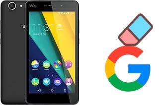 Come eliminare l'account Google su Wiko Pulp Fab 4G