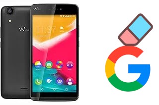 Come eliminare l'account Google su Wiko Rainbow Jam 4G