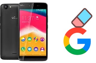 Come eliminare l'account Google su Wiko Rainbow Jam