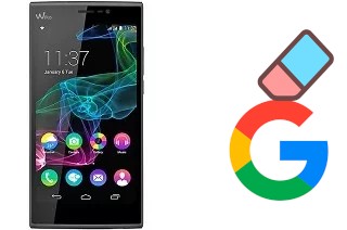 Come eliminare l'account Google su Wiko Ridge Fab 4G