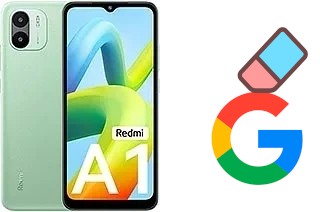 Come eliminare l'account Google su Xiaomi Redmi A1