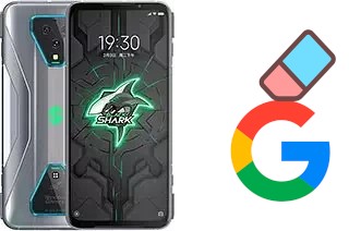 Come eliminare l'account Google su Xiaomi Black Shark 3 Pro