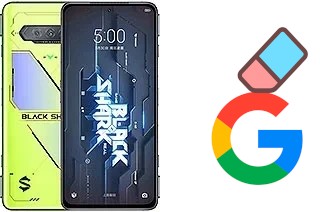 Come eliminare l'account Google su Xiaomi Black Shark 5 RS