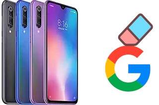 Come eliminare l'account Google su Xiaomi Mi 9 SE