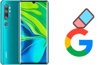 Come eliminare l'account Google su Xiaomi Mi Note 10 Pro