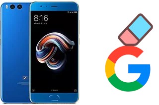 Come eliminare l'account Google su Xiaomi Mi Note 3