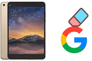 Come eliminare l'account Google su Xiaomi Mi Pad 2