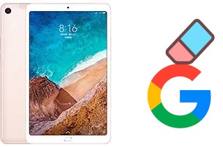 Come eliminare l'account Google su Xiaomi Mi Pad 4 Plus