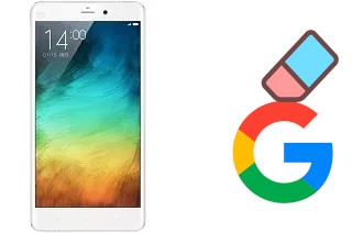 Come eliminare l'account Google su Xiaomi Mi Note