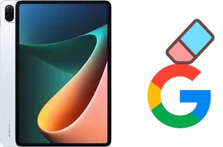 Come eliminare l'account Google su Xiaomi Pad 5 Pro