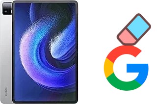 Come eliminare l'account Google su Xiaomi Pad 6 Max 14