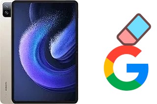 Come eliminare l'account Google su Xiaomi Pad 6 Pro