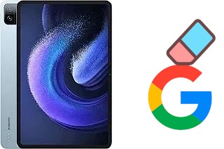 Come eliminare l'account Google su Xiaomi Pad 6