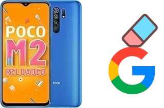 Come eliminare l'account Google su Xiaomi Poco M2 Reloaded