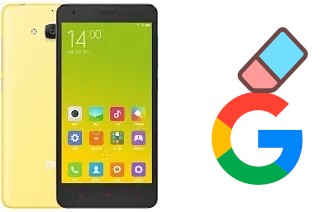 Come eliminare l'account Google su Xiaomi Redmi 2