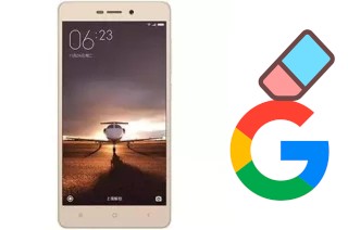 Come eliminare l'account Google su Xiaomi Redmi 3S Plus