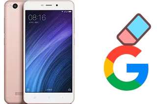 Come eliminare l'account Google su Xiaomi Redmi 4a