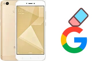 Come eliminare l'account Google su Xiaomi Redmi 4X