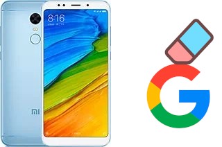 Come eliminare l'account Google su Xiaomi Redmi Note 5 (Redmi 5 Plus)