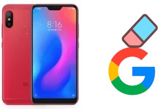 Come eliminare l'account Google su Xiaomi Redmi 6 Pro