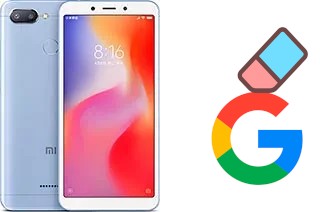 Come eliminare l'account Google su Xiaomi Redmi 6