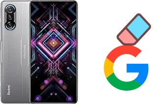 Come eliminare l'account Google su Xiaomi Redmi K40 Gaming