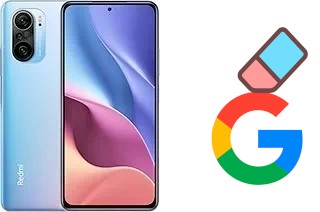 Come eliminare l'account Google su Xiaomi Redmi K40 Pro