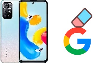 Come eliminare l'account Google su Xiaomi Redmi Note 11S 5G